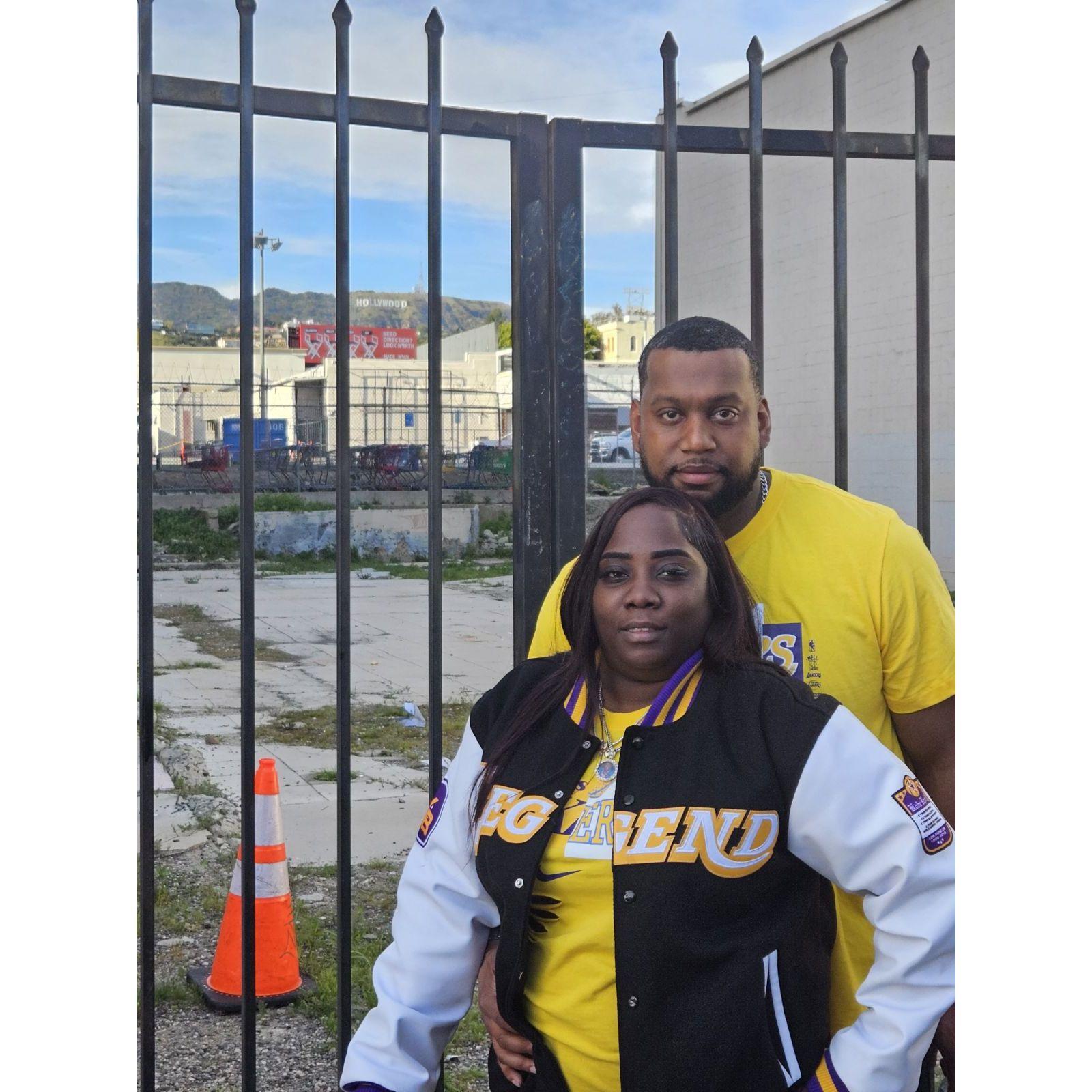 In Cali after a Lakers Game