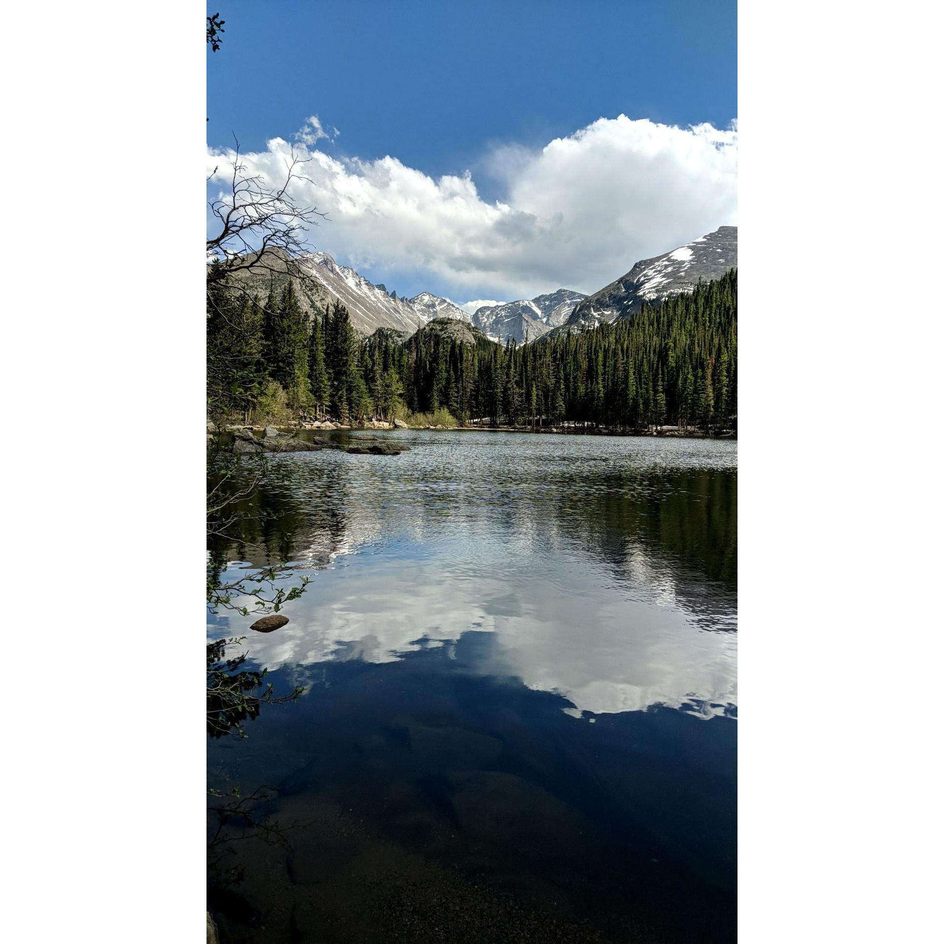 After the proposal we took in the views at Bear Lake