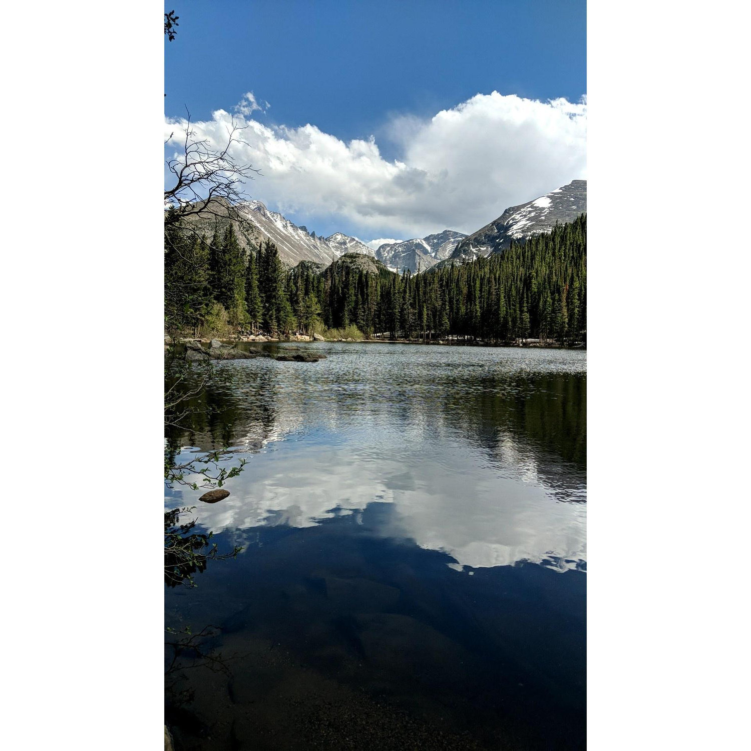 After the proposal we took in the views at Bear Lake
