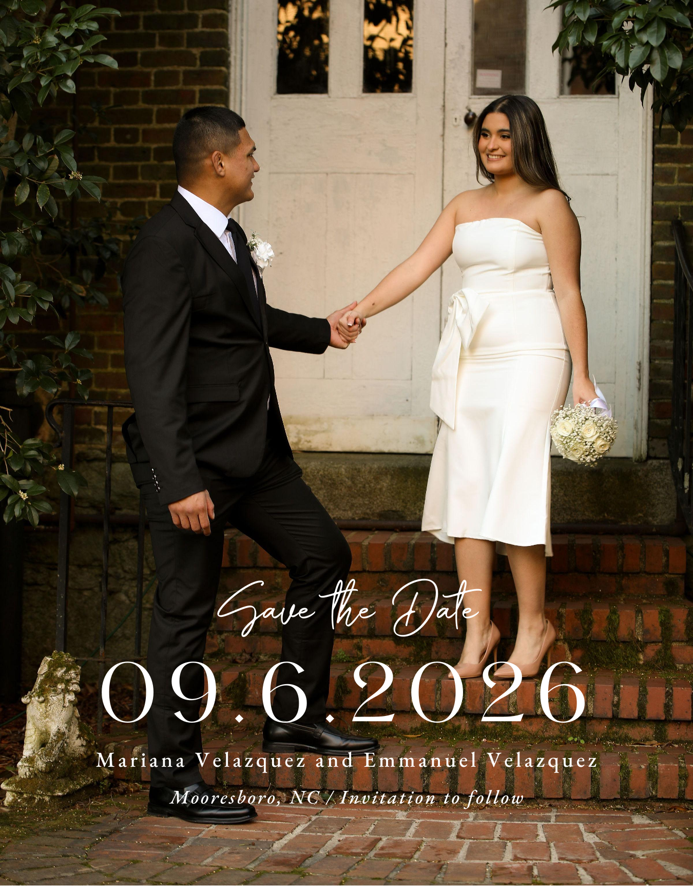 The Wedding Website of Mariana Velazquez and Emmanuel Velazquez