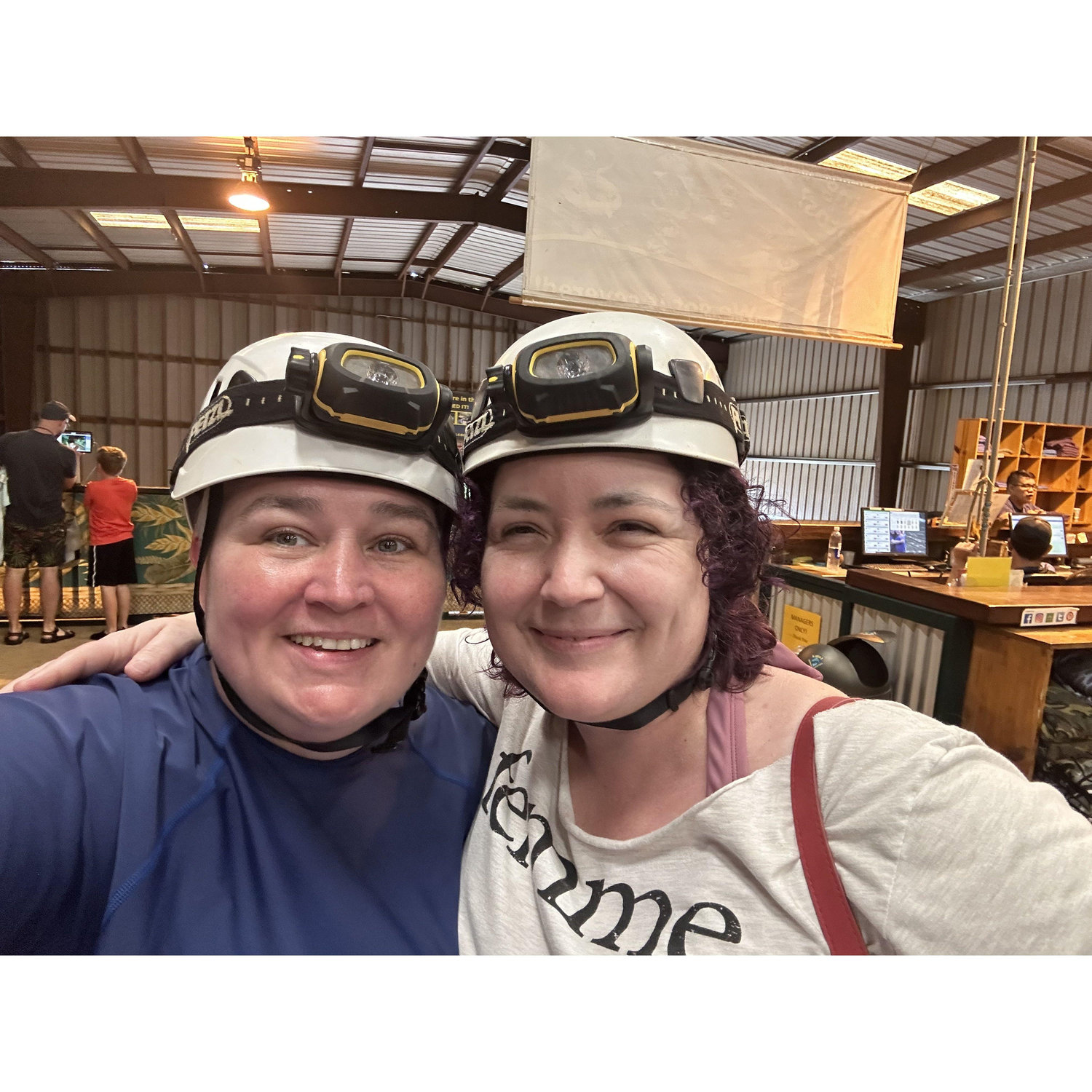 We are after all planning a move to New Zealand where spelunking is a common past-time. But this was in Hawaii!