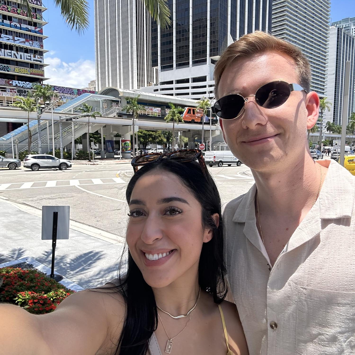 Williams first time in Miami, meeting Abigail’s family