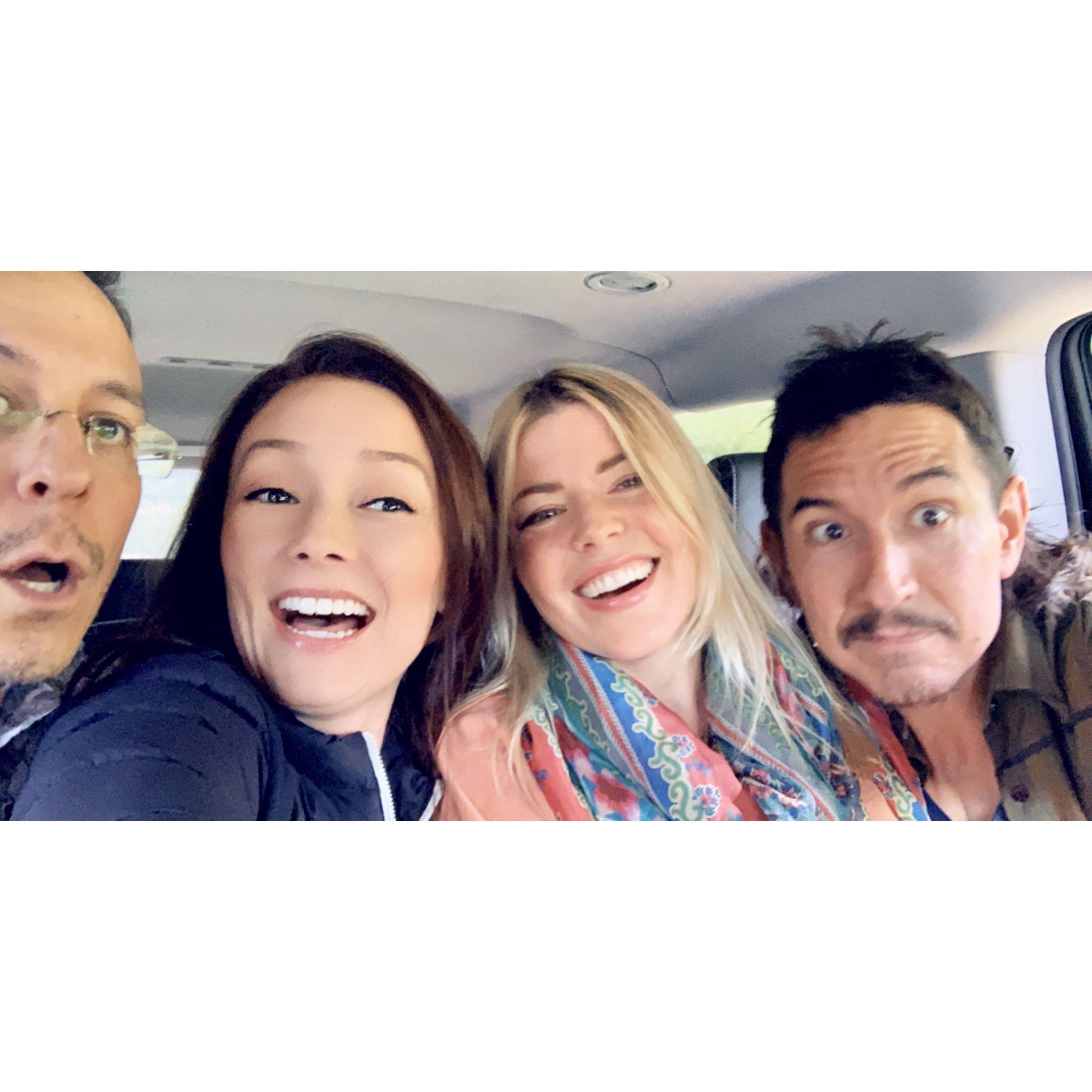 Erik, Karen, Alex, and Jason on vacation!