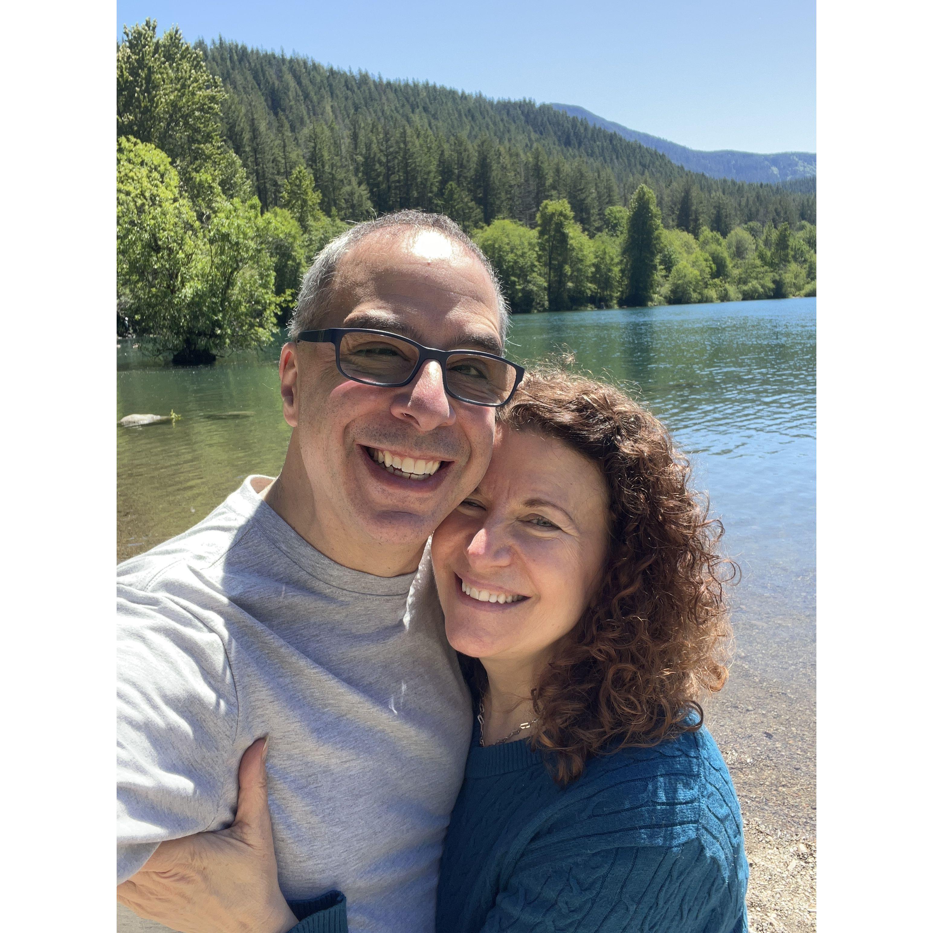 Rattlesnake Park 🌲💙 Absolutely amazing views and even better company.