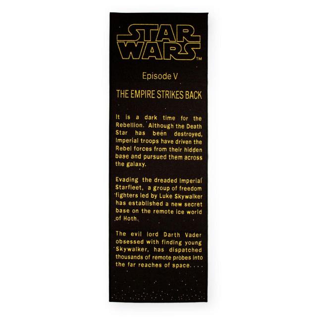 Ukonic Star Wars: The Empire Strikes Back Title Crawl Printed Area Rug | 27 x 77 Inches