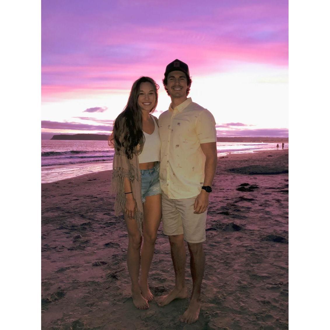 The time we discovered our favorite beach at Coronado Island in CA