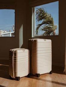 the carry-on roller in beige