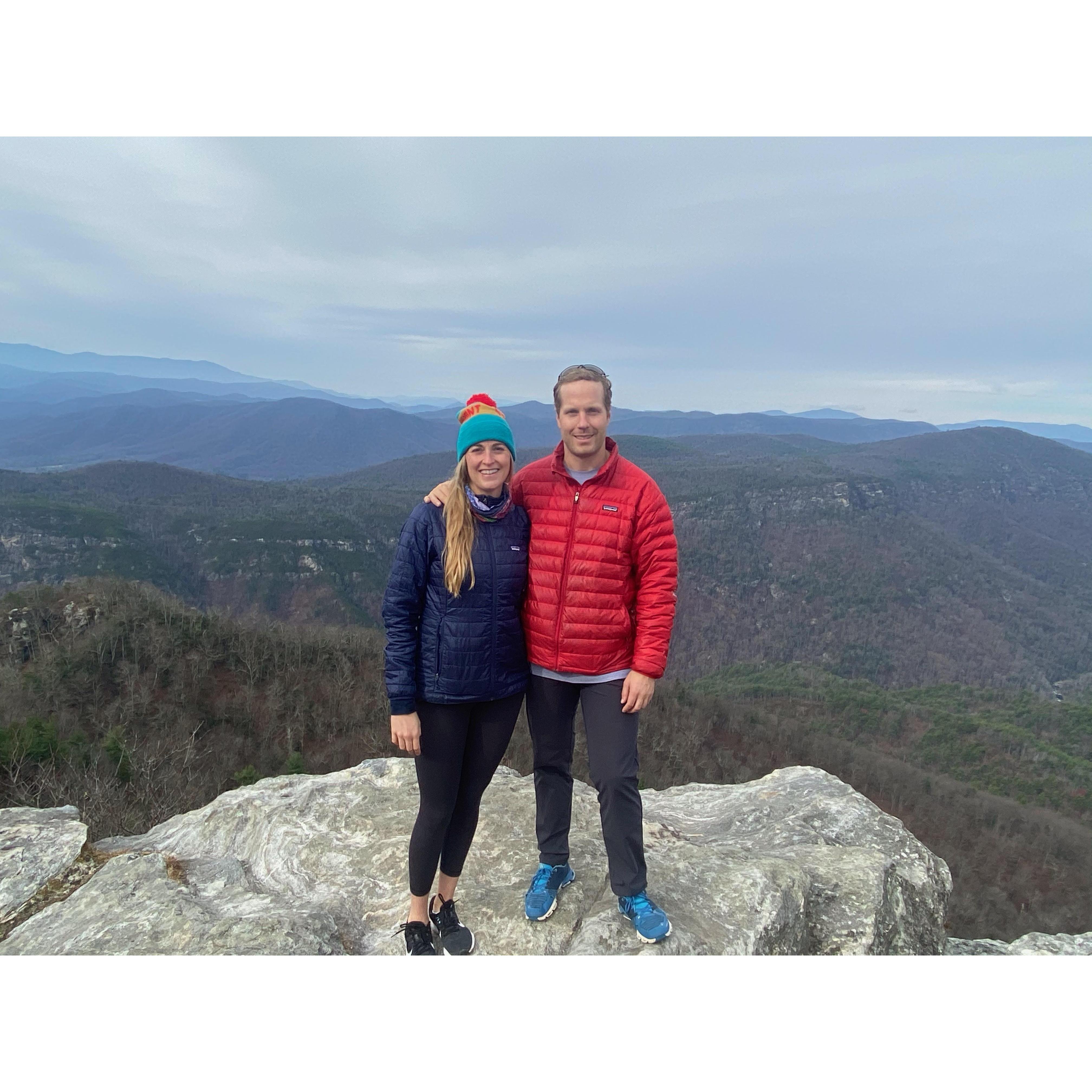 Hiking- Linville Gorge, NC