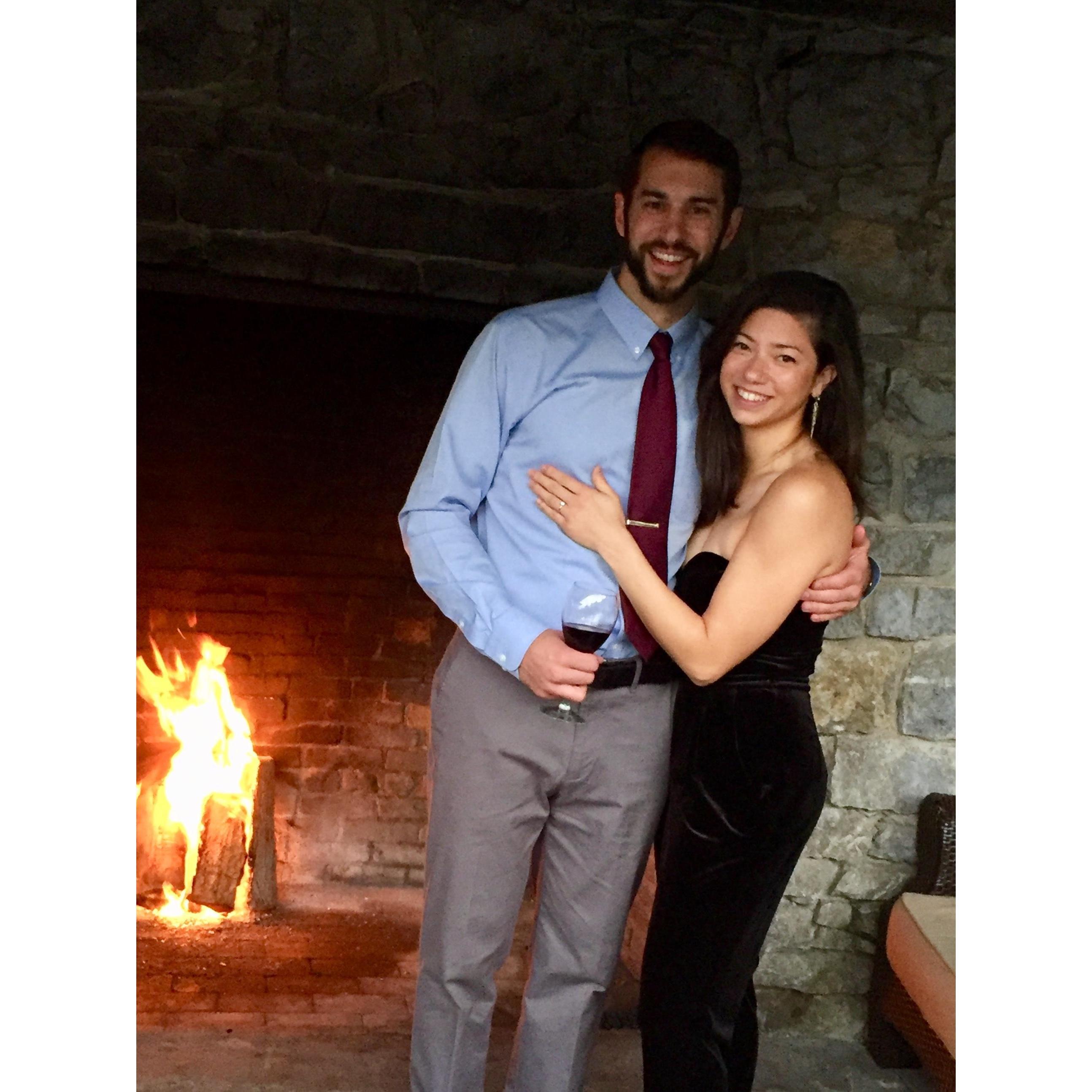 Celebrating our good friends' marriage