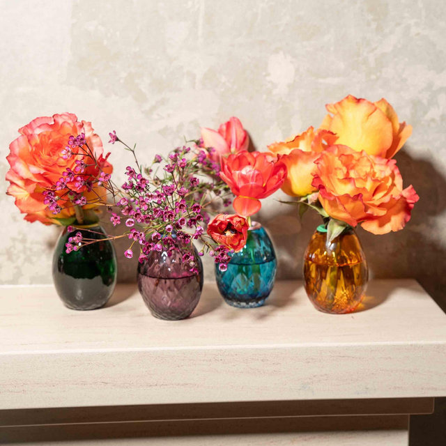 Baby Egg Vases Misty Rainbow Mix
