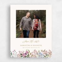 Beige Wedding Save the Date - Lombardy Photo
