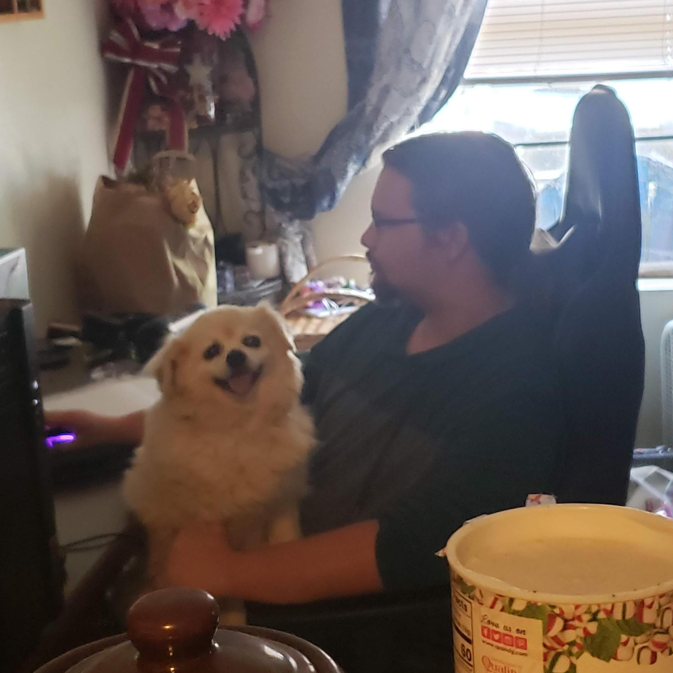 My 14 year old baby sitting on James's lap while he is gaming
May 2021