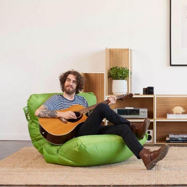 Big Joe Roma bean bag chair Suede