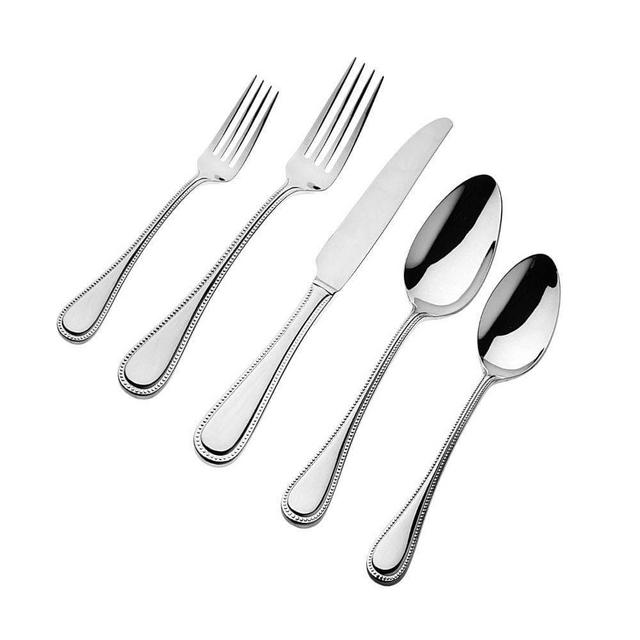 77-Piece Stainless Steel Flatware Set