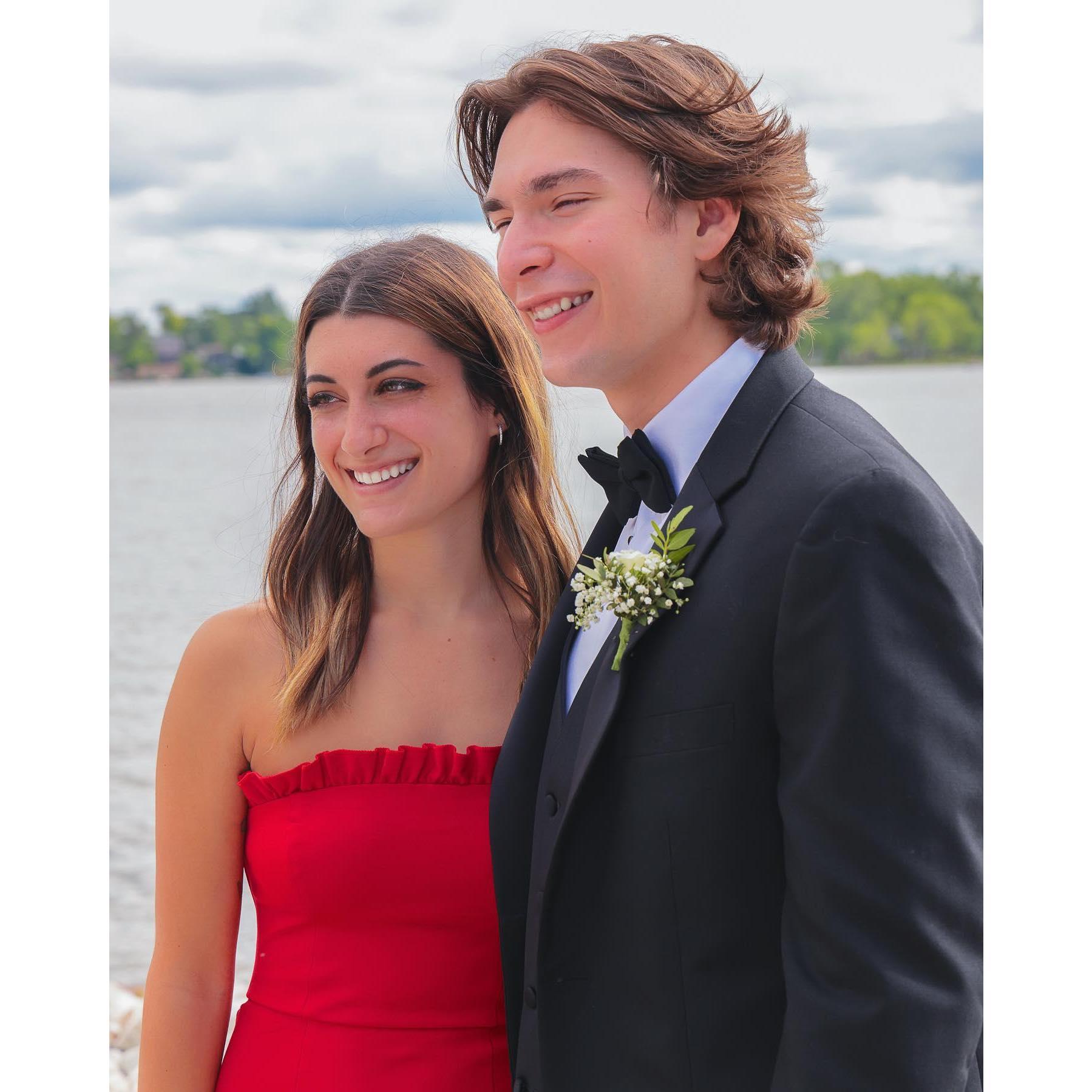 Jordan's mom's wedding. June, 2021