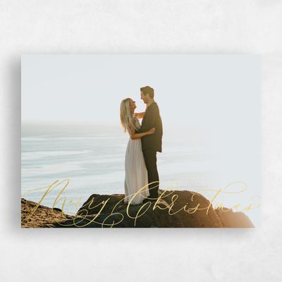 Standard Holiday Card - Collins Foil
