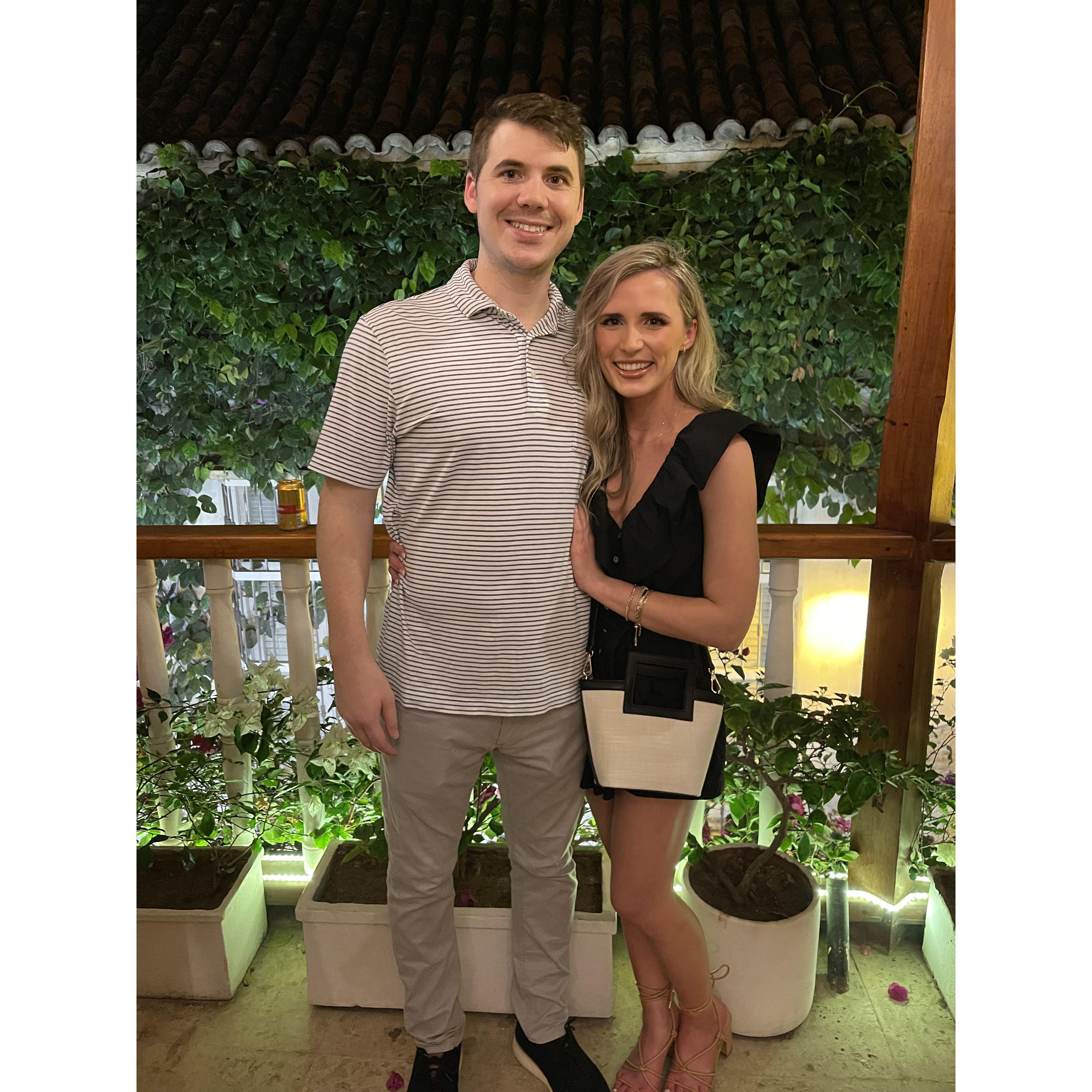 February 2022: Cartagena, Colombia for our friends wedding