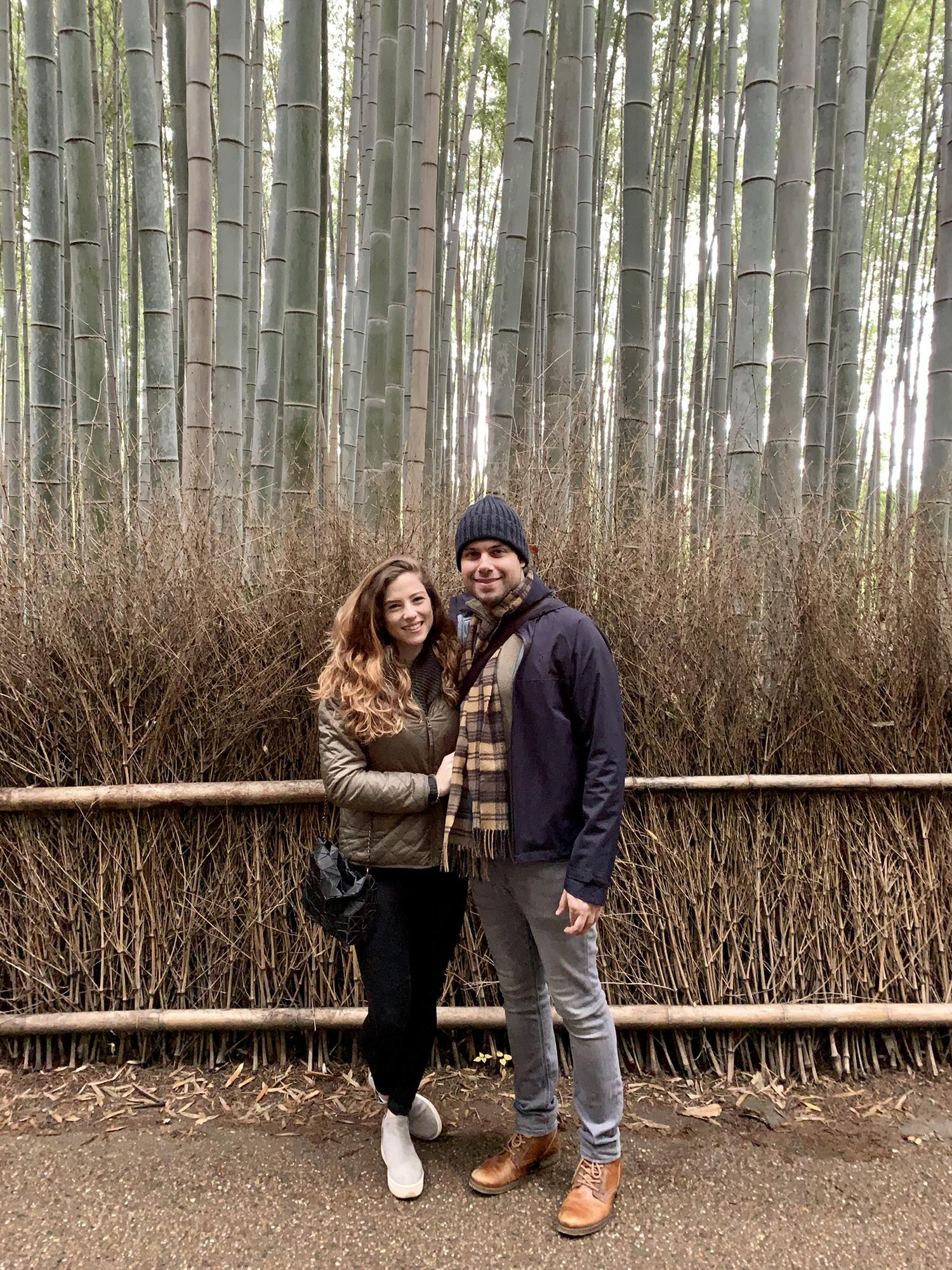 Bamboo Forrest outside Kyoto, Japan