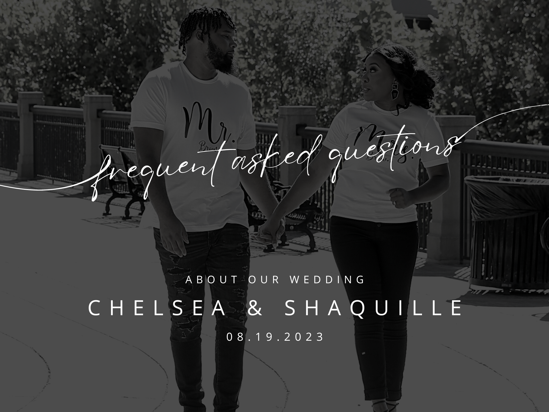 The Wedding Website of Chelsea Arrington and Shaquille Brown