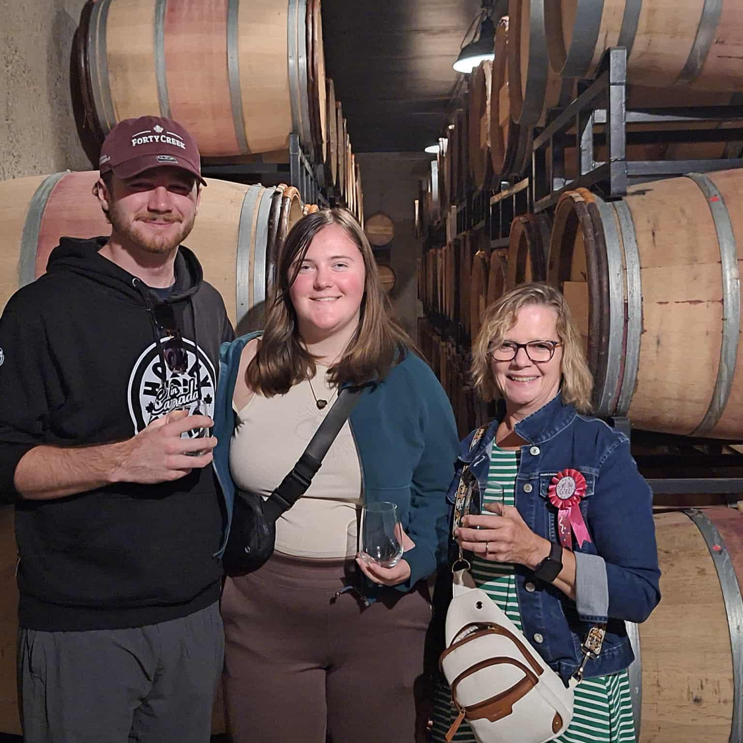 Terri's birthday at Niagara-on-the-lake winery tour! Fall 2025