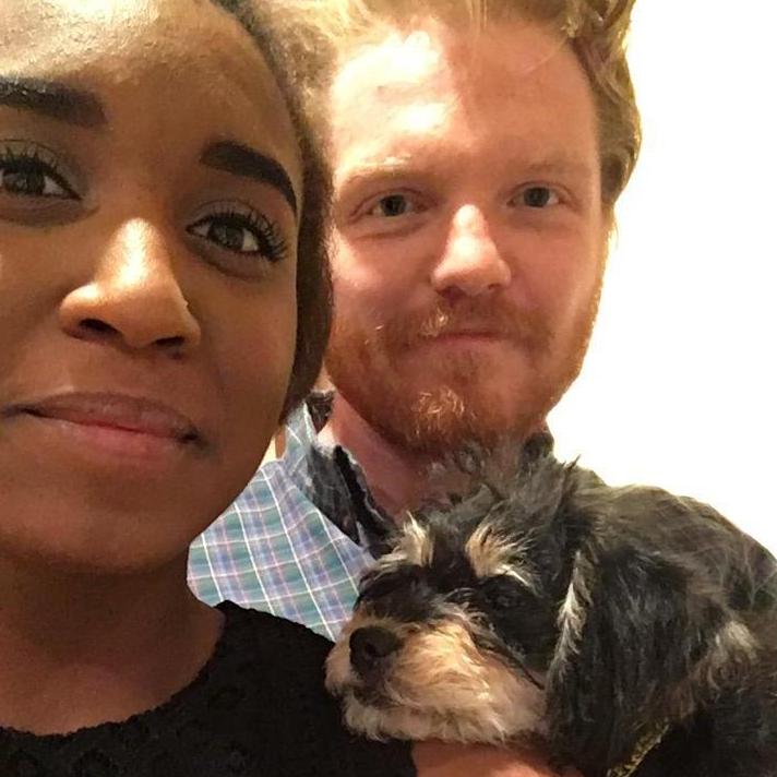 First Thanksgiving with Kaisha's family and we got a dog!