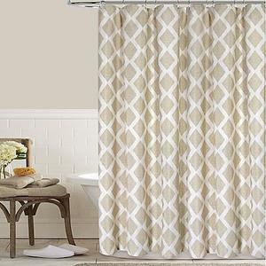 Diamond Mine Shower Curtain in Natural