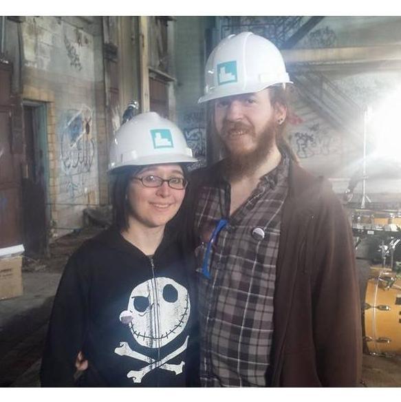 Matt won tickets to an intimate show by the band Guster in an old coal factory in Burlington.