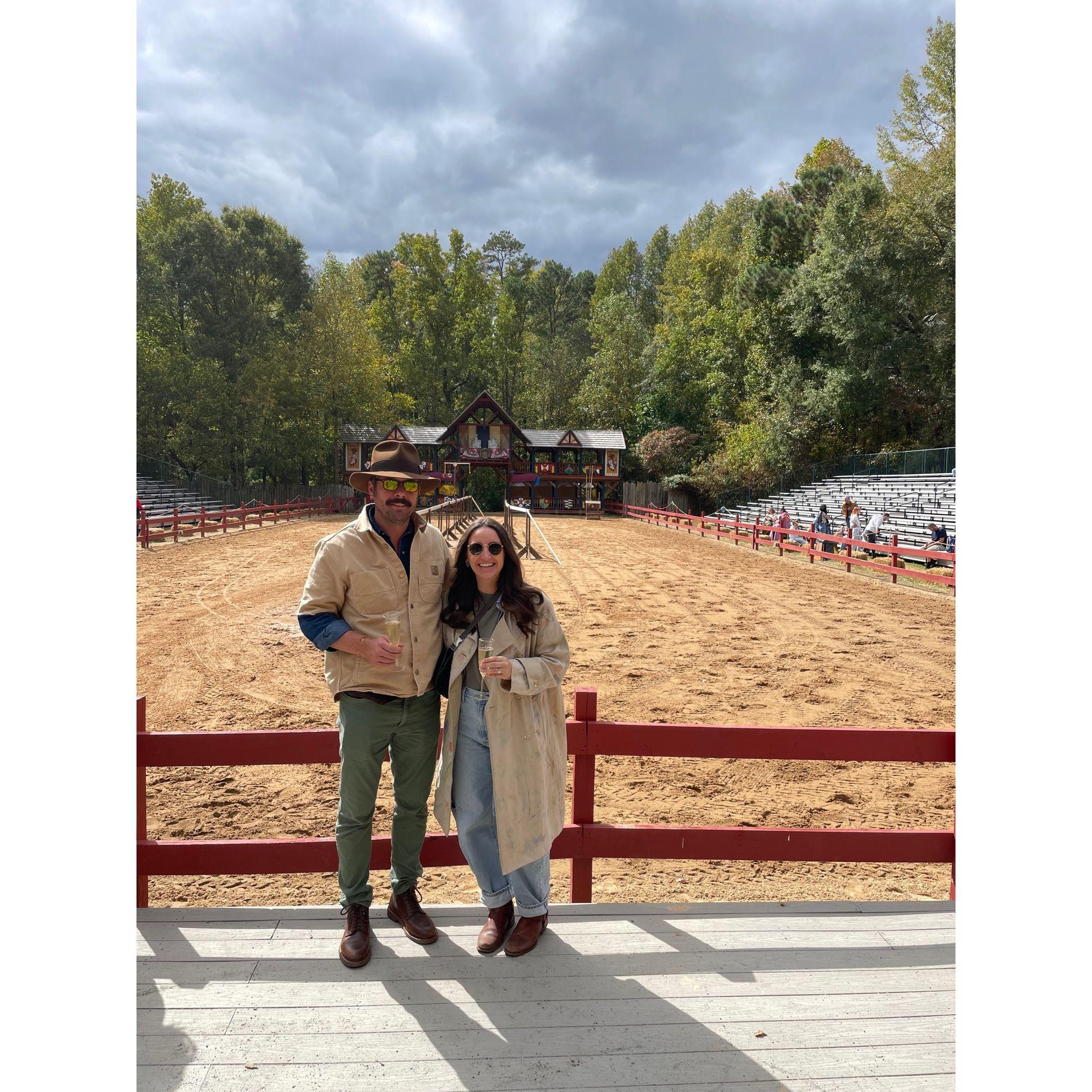 October 2023, Carolina Renaissance Festival.