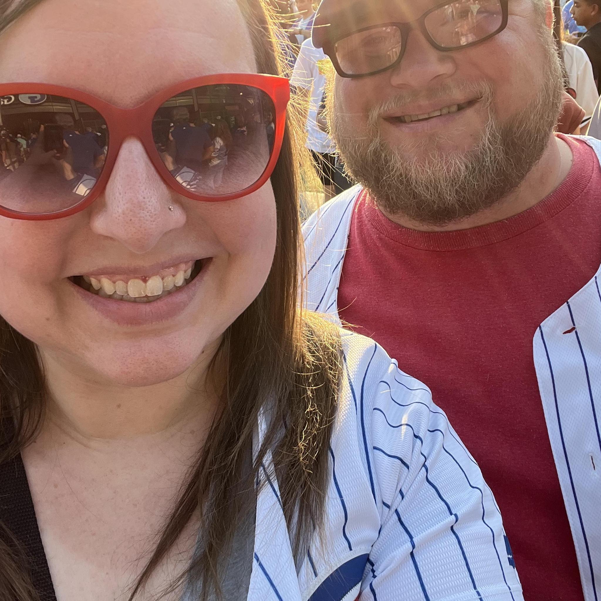 Go Cubs!
Kirsten's birthday game 2024