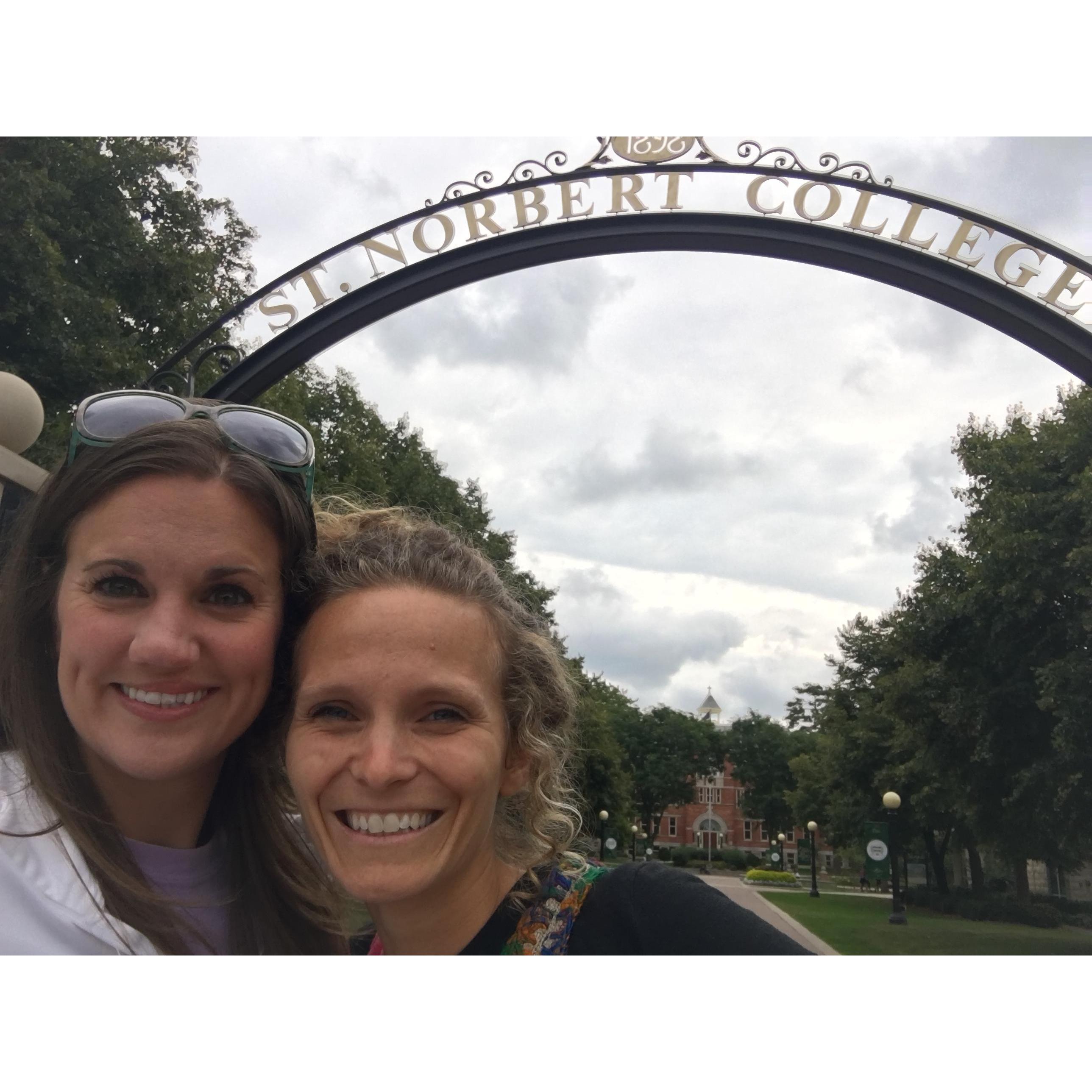 Where we met - St. Norbert College!