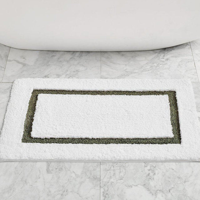 Morgan Memory Foam Bath Mat, Loden, 21" x 34"