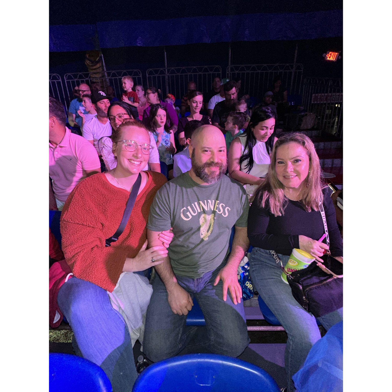 Hayley's first circus experience alongside Will and his mom! We had a great time and ate tons of delicious treats!
