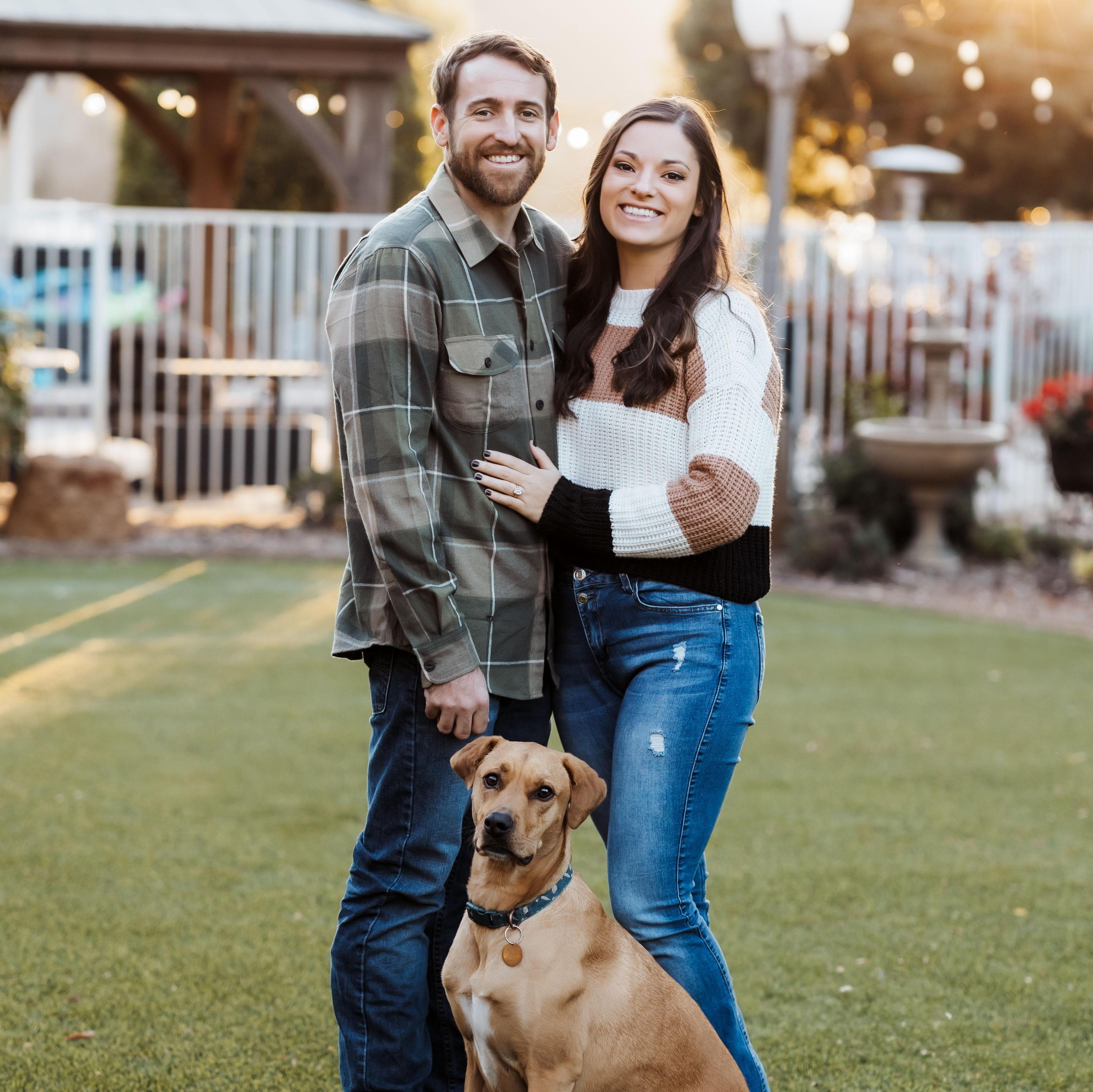 Mini family photos with our good girl