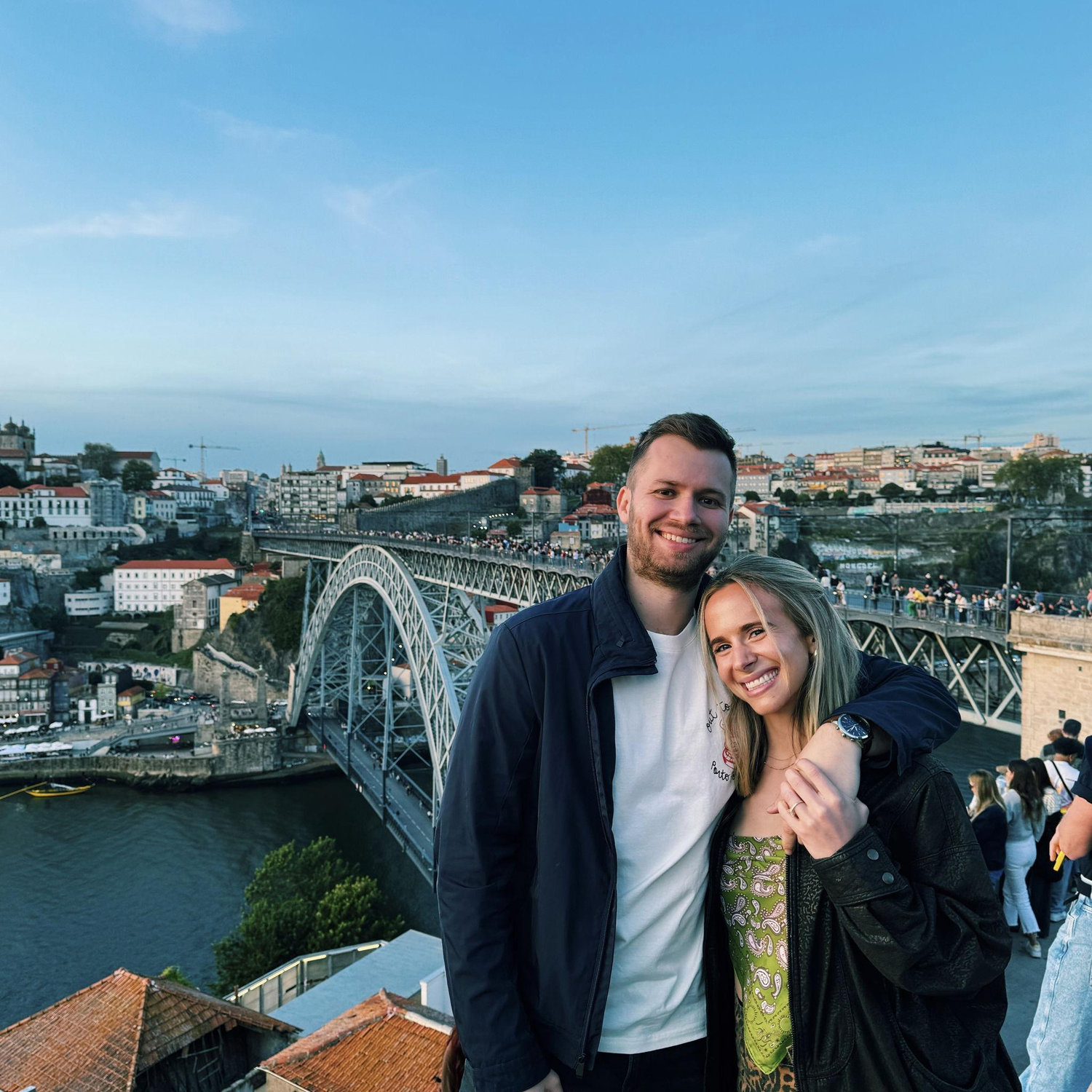 Lisbon, Portugal on our engagement-moon!