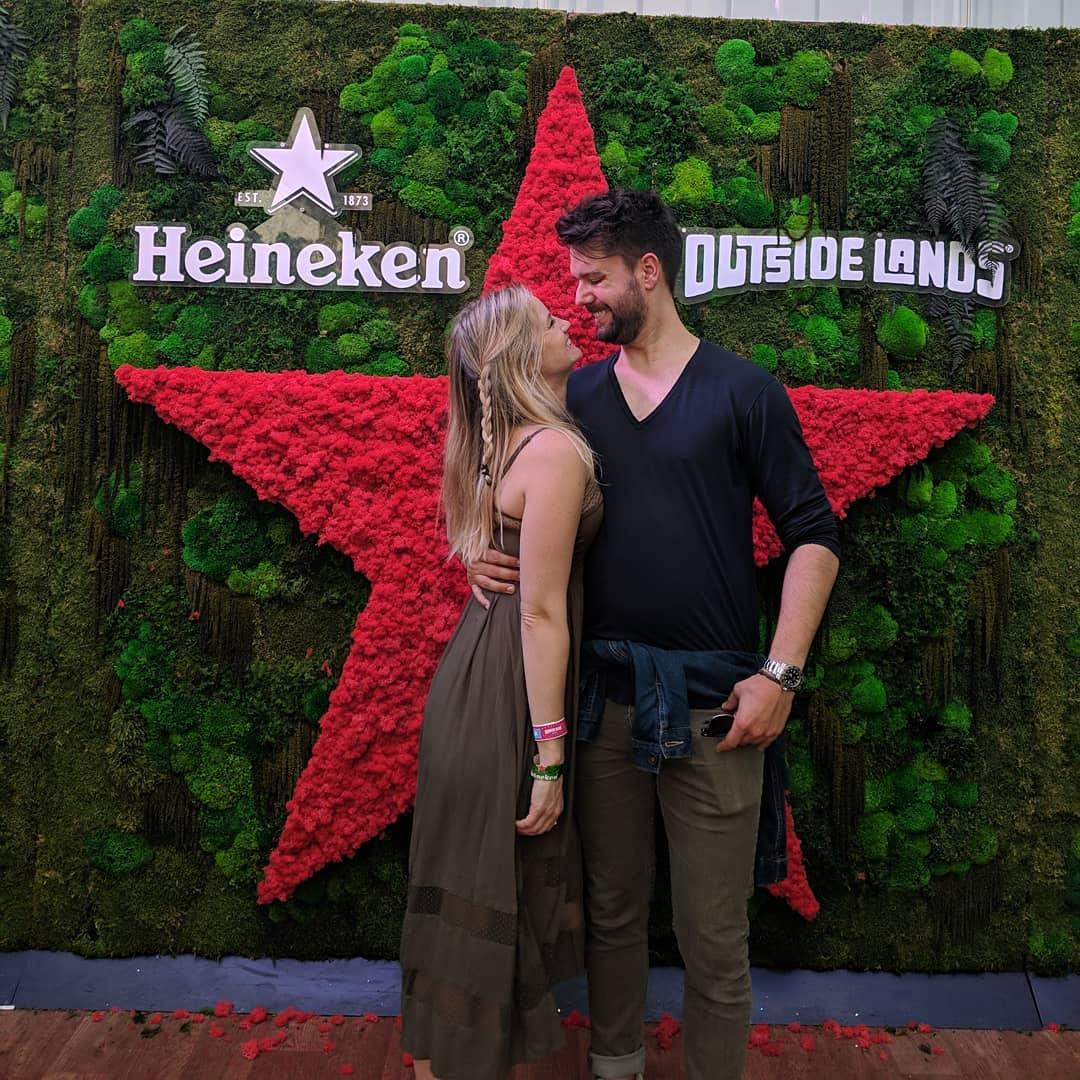 Our first time attending Outside Lands in SF.