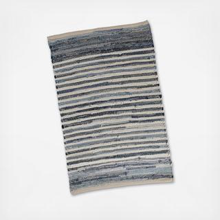 Chindi Denim Stripe Rug