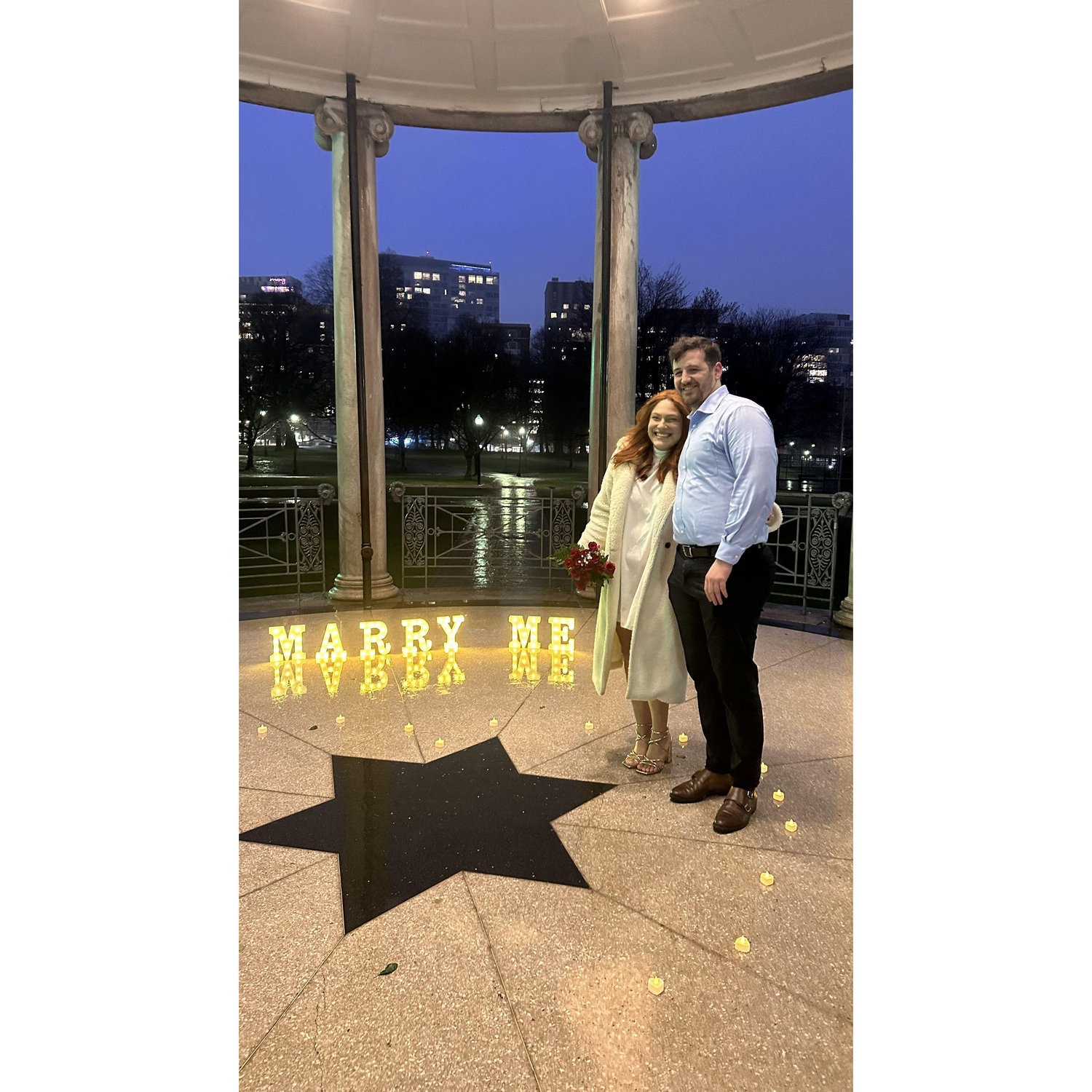 03.23.24 Celebrating a year together with a beautiful proposal