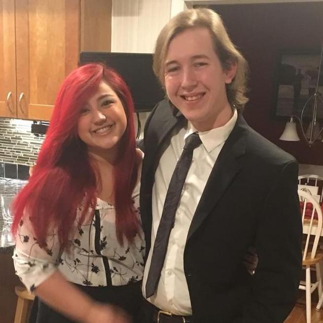 Our first Valentine's Day together