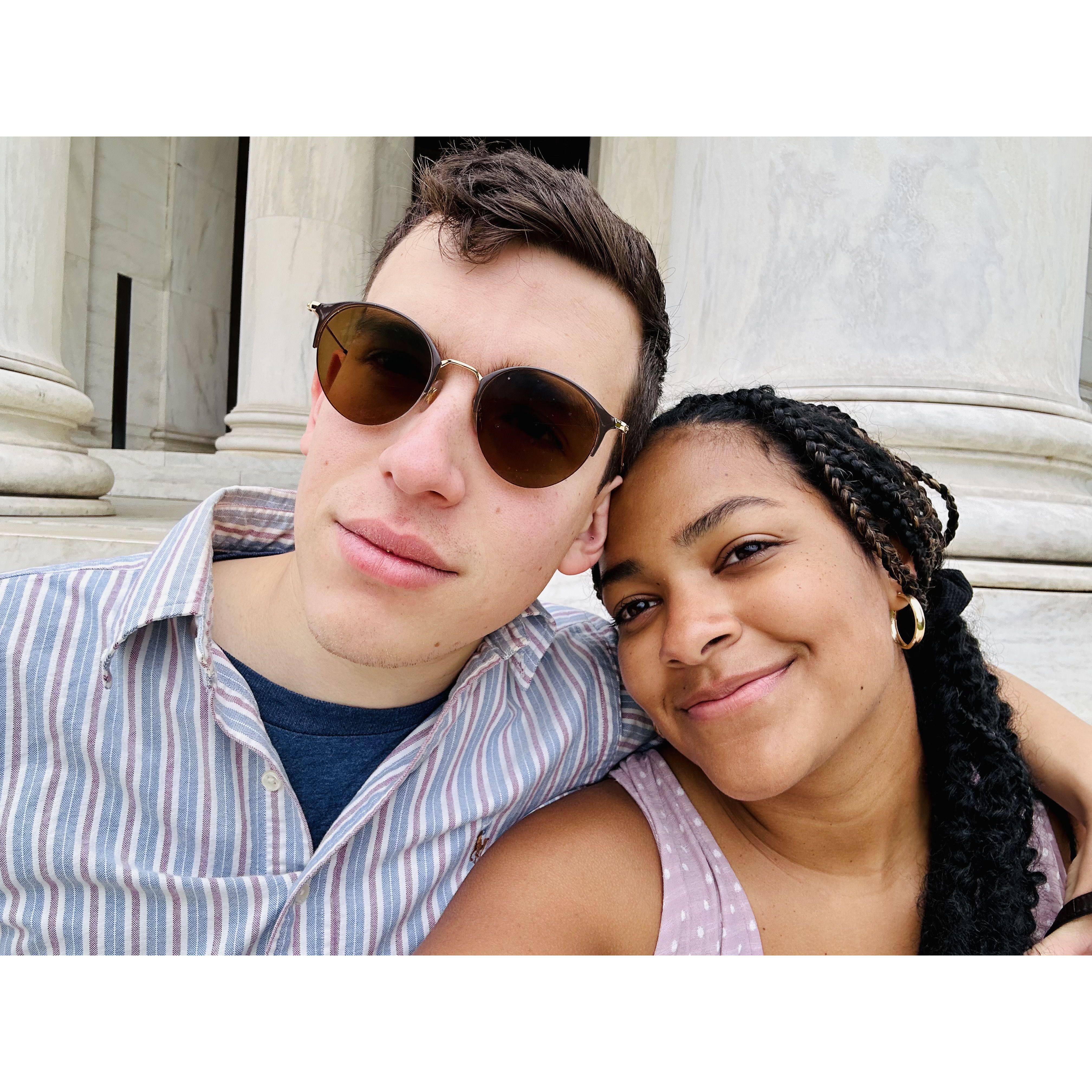 Our "work" trip in DC
