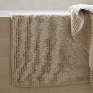 Soft Rib Turkish Cotton Tub Mat