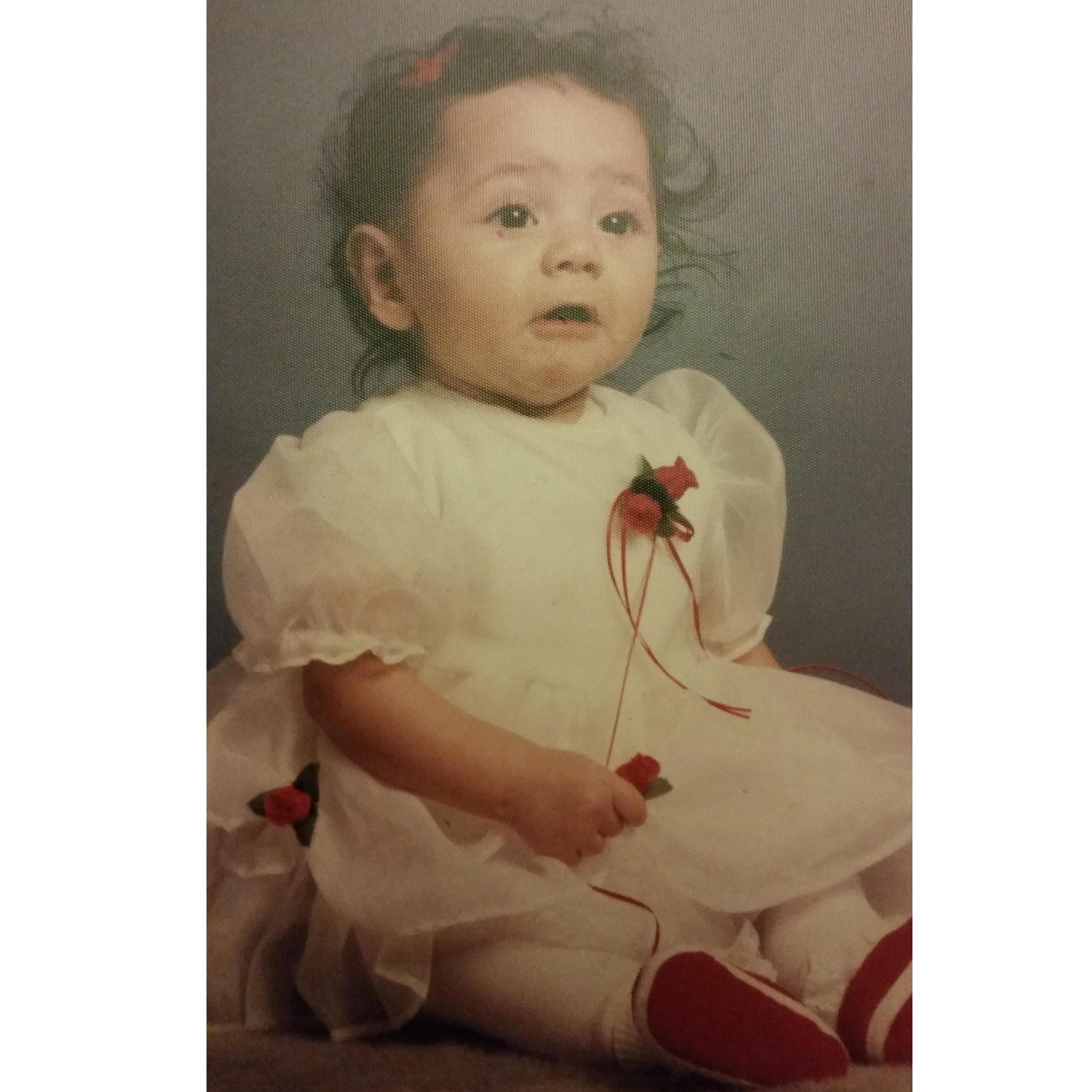 Baby Kat. (No, I wasn't a cry baby)