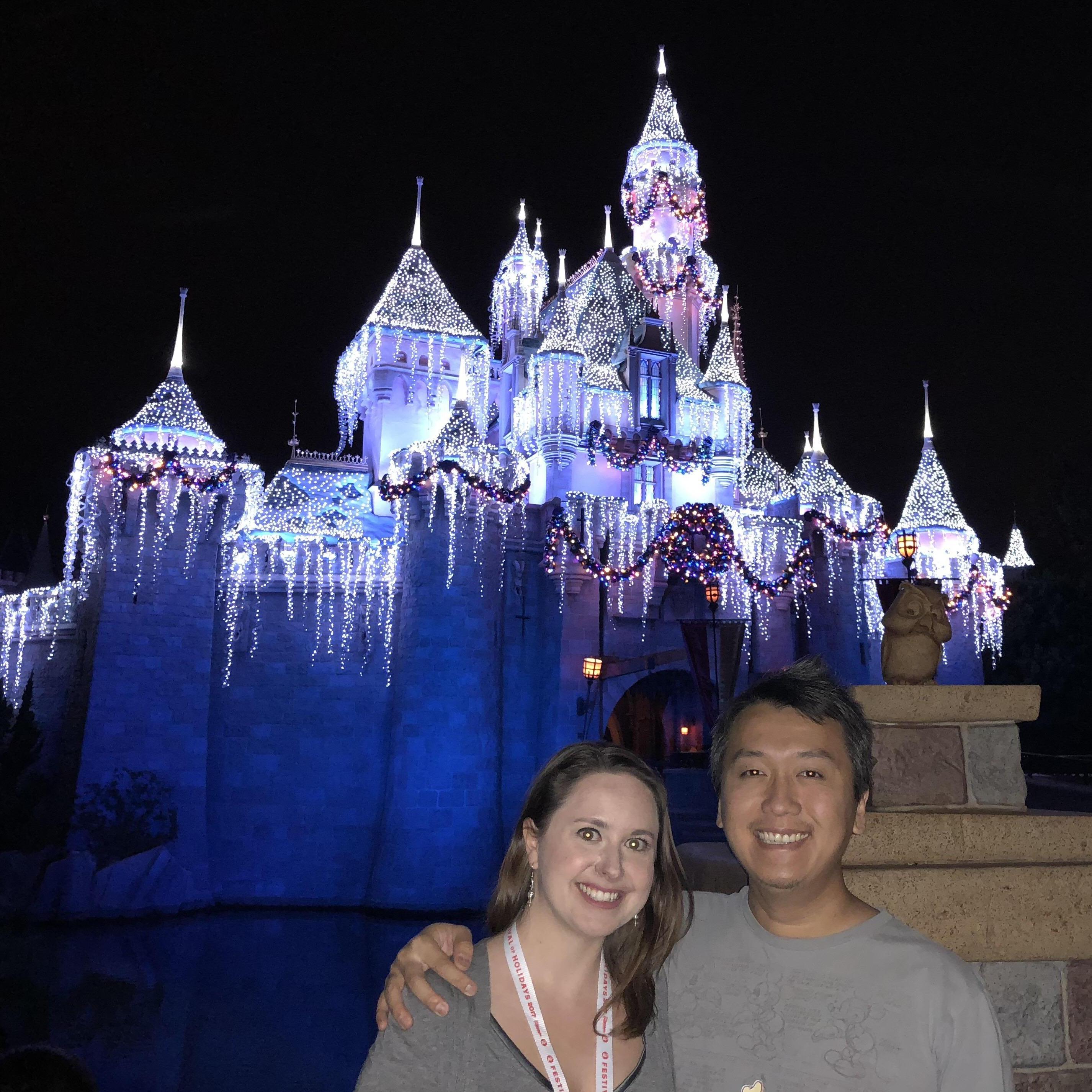 Spending time at the happiest place on earth.