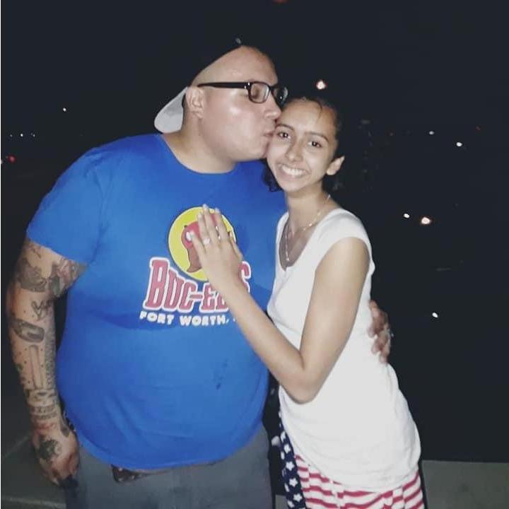 Newly engaged 
July 4, 2018