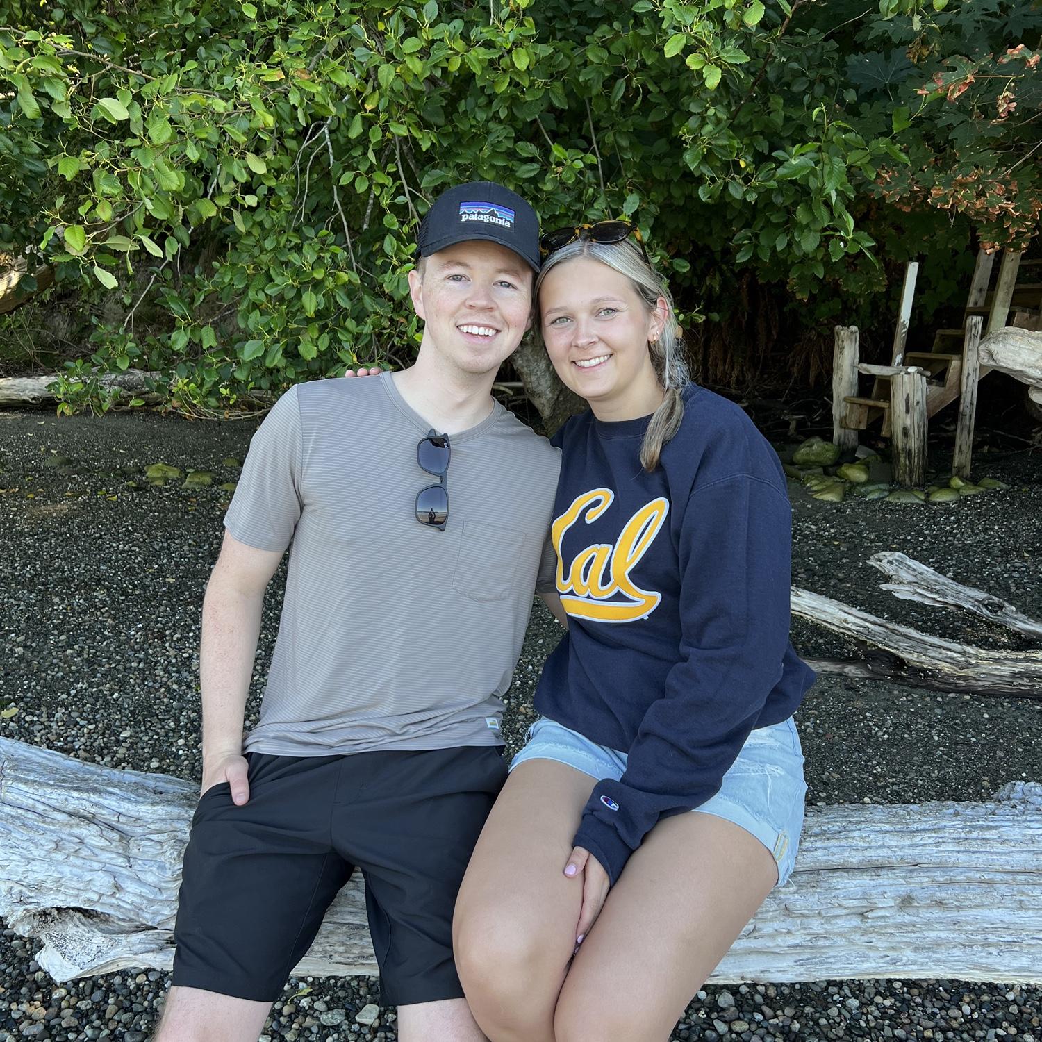 First trip to Kaitlyn's family cabin on Anderson Island
