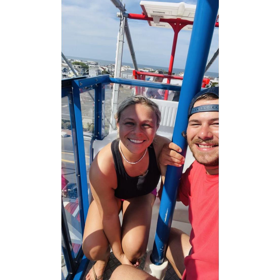Our first summer together in Long Beach Island