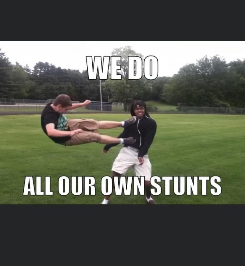 Declan and Richard as teens, doing teen stuff and making memes