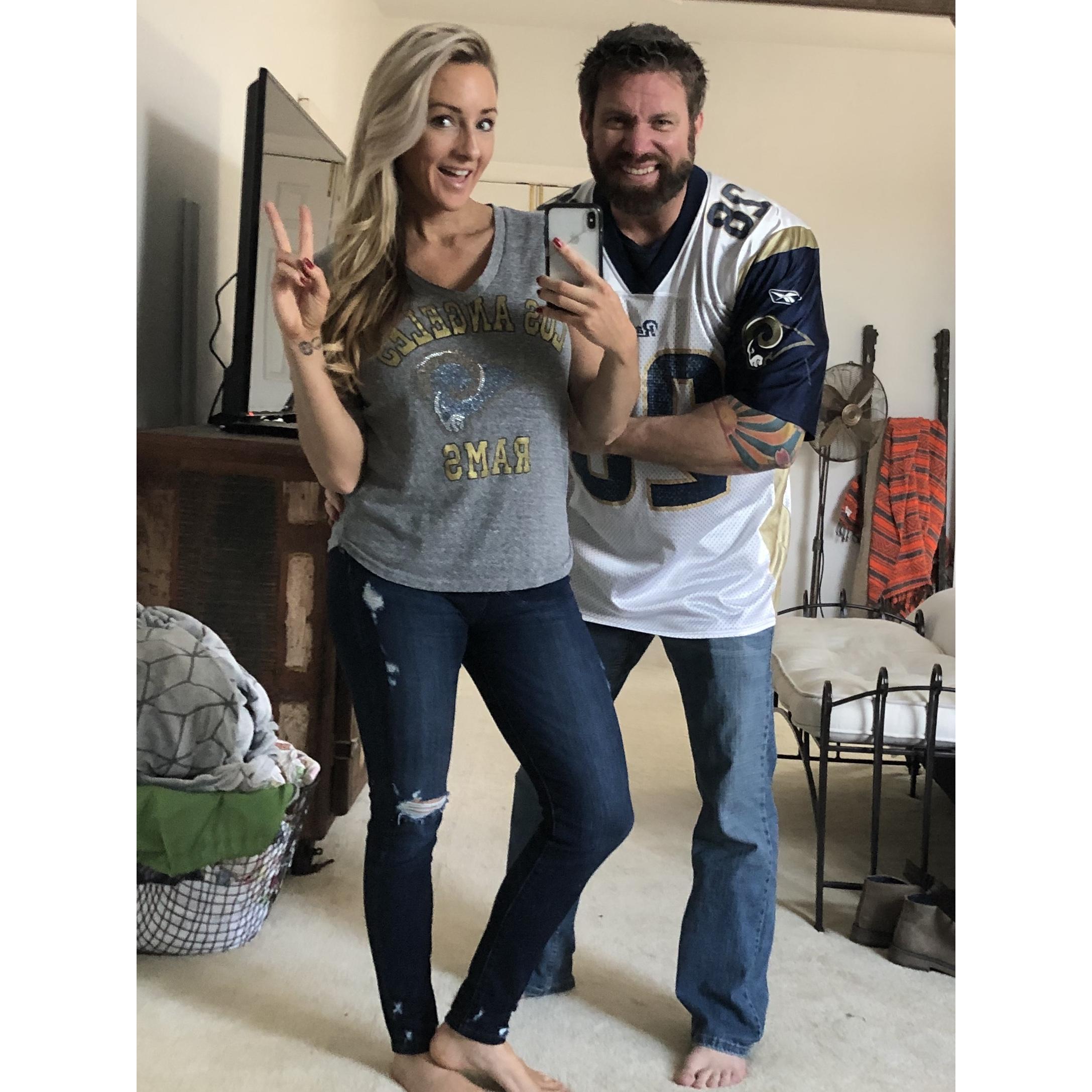 We're a RAMS family!!