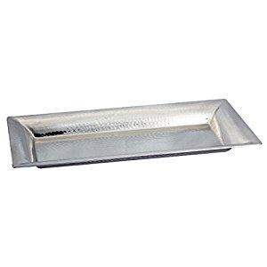 Leeber Hammered Deep Rectangular Tray