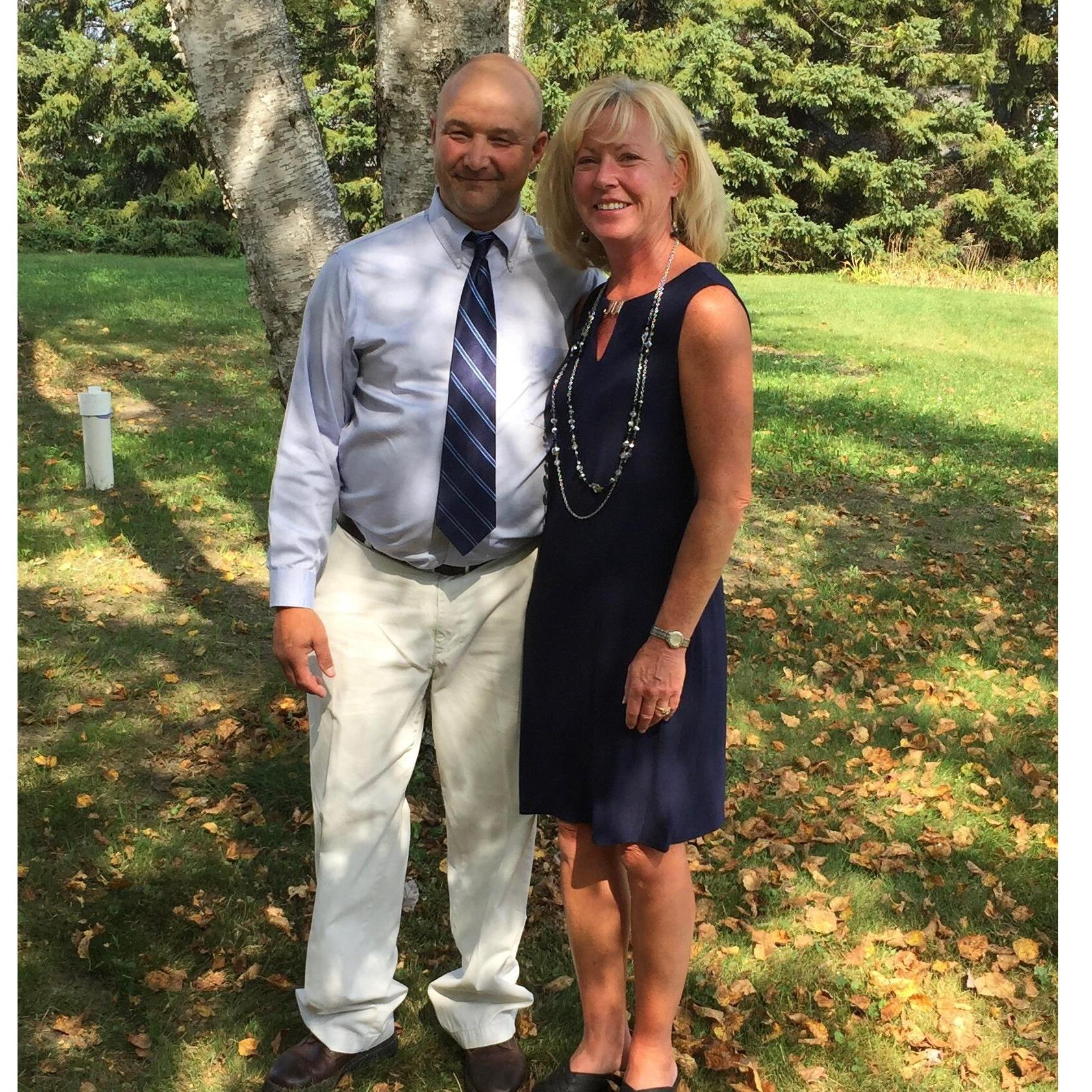 Meet Sam's Godparents and Uncle and Aunt Paul (Left) and Susan (Right)