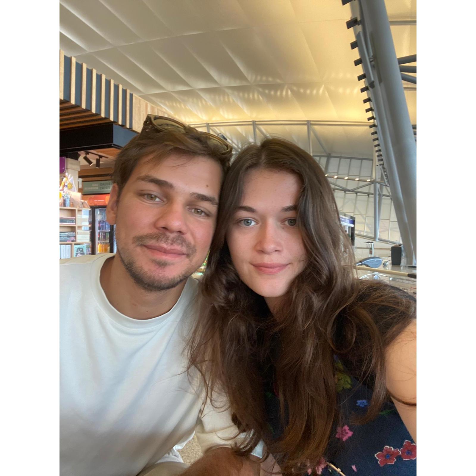 Our second airport goodbye - February 2024